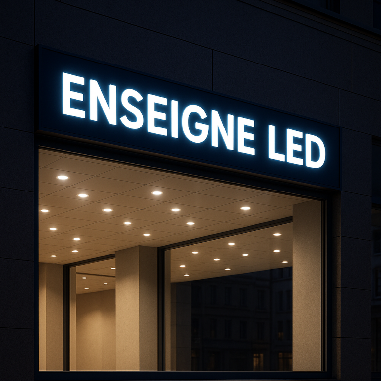 Pourquoi choisir une enseigne LED pour votre commerce ou entreprise en Occitanie ?