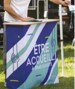 comptoir pour stand
