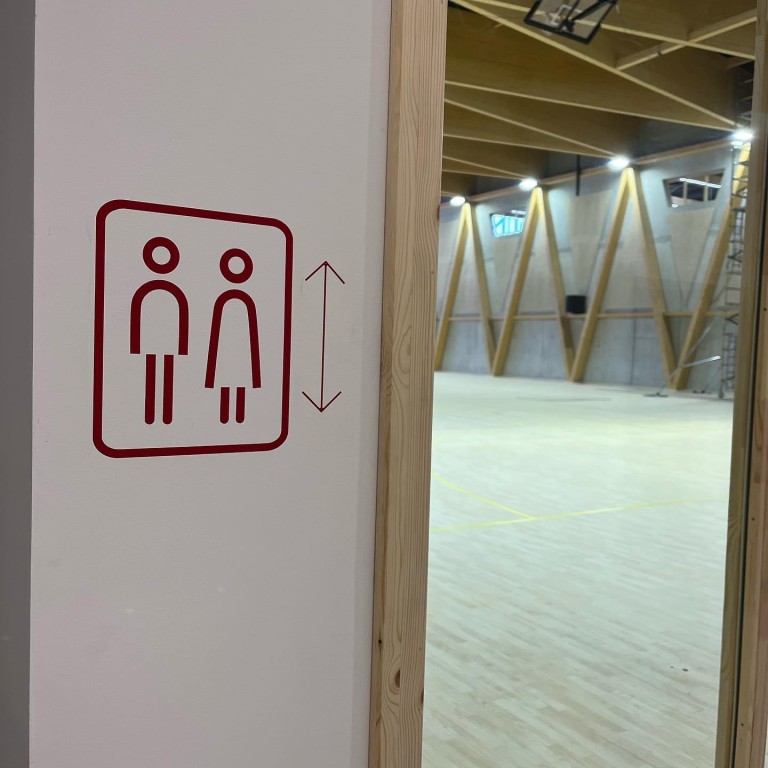 Signalétique intérieure adhésive