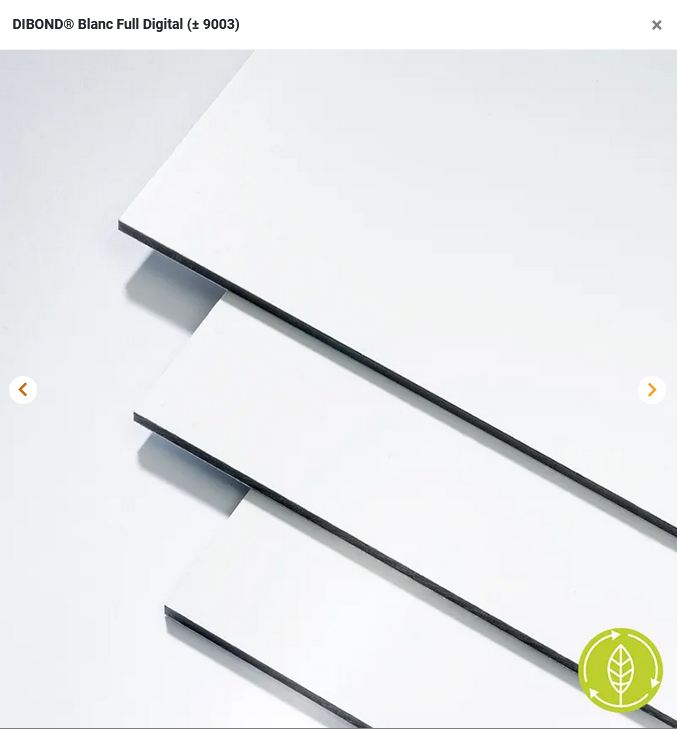 Dibond recyclable alu composite