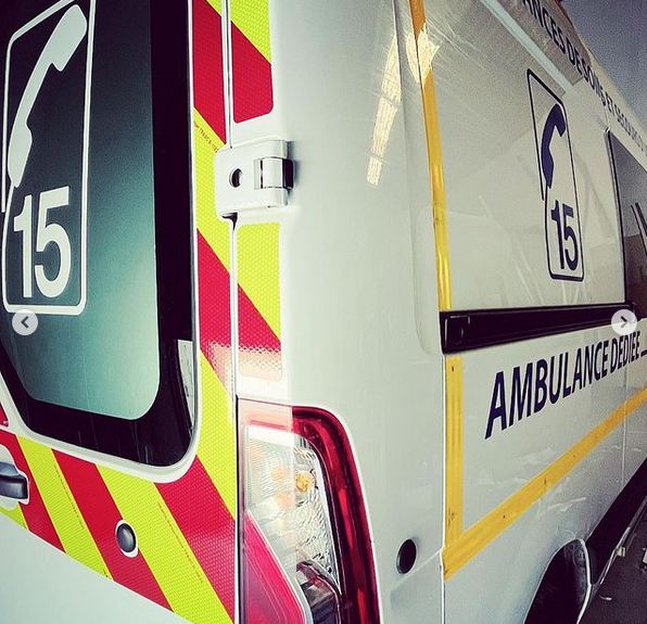 Marquage véhicule pour véhicule secours ambulance bande réfléchissantes occitane 